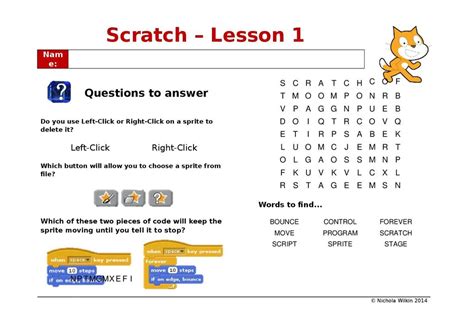 scratch questions for students